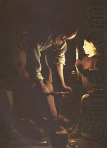 LA TOUR, Georges de St Joseph the Carpenter (mk05) china oil painting image